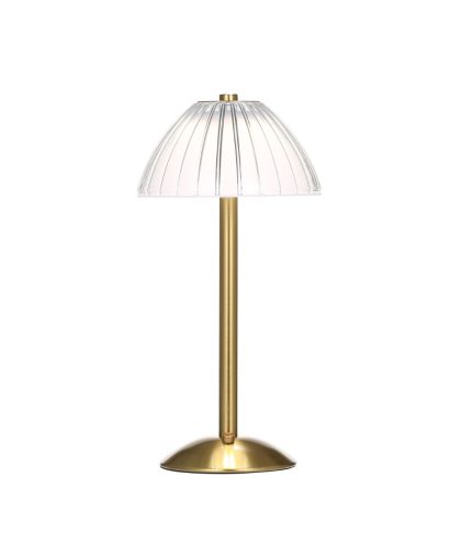 Balta/Zelta LED lampas noma | Ø 16 cm × 31,5 cm